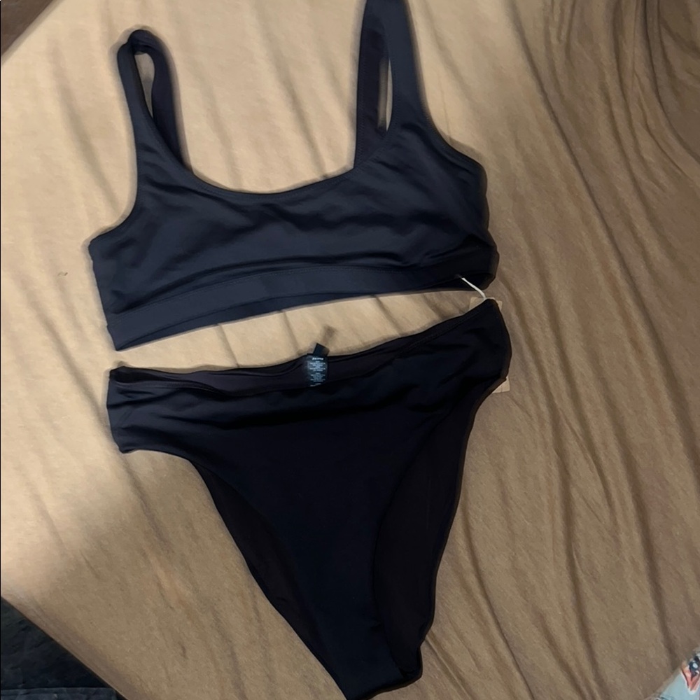 Black Women's Swimwear Set